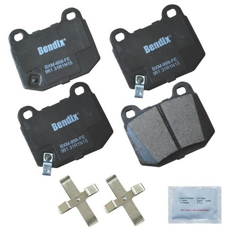 BENDIX PRIORITY 1 Disc Brake Pad Set P/N:CFM961