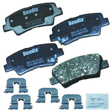 BENDIX PRIORITY 1 Disc Brake Pad Set P/N:CFC1313