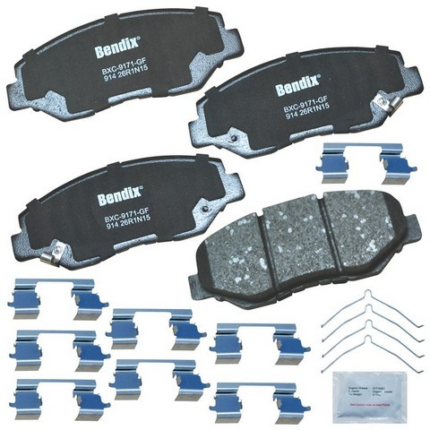 BENDIX PRIORITY 1 Disc Brake Pad Set P/N:CFC914