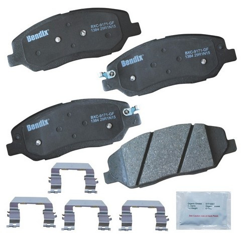 BENDIX PRIORITY 1 Disc Brake Pad Set P/N:CFC1384