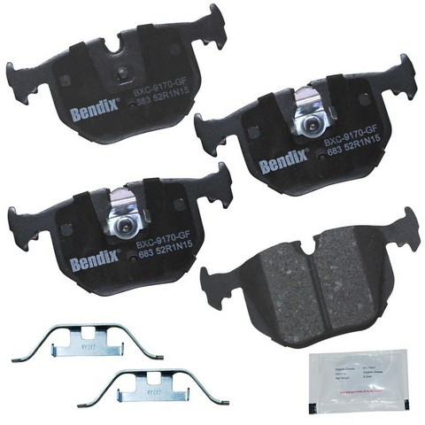 BENDIX PRIORITY 1 Disc Brake Pad Set P/N:CFC683
