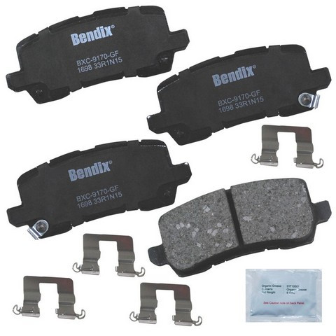 BENDIX PRIORITY 1 Disc Brake Pad Set P/N:CFC1698
