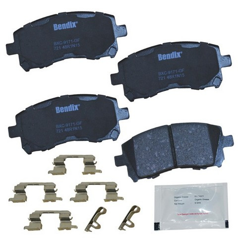 BENDIX PRIORITY 1 Disc Brake Pad Set P/N:CFC721