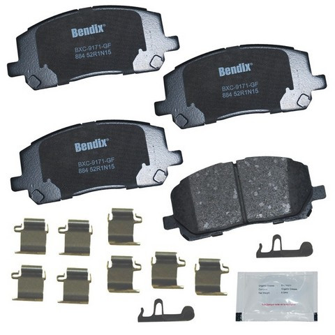 BENDIX PRIORITY 1 Disc Brake Pad Set P/N:CFC884