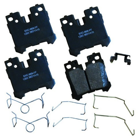 BENDIX PREMIUM Disc Brake Pad Set P/N:SBC1283