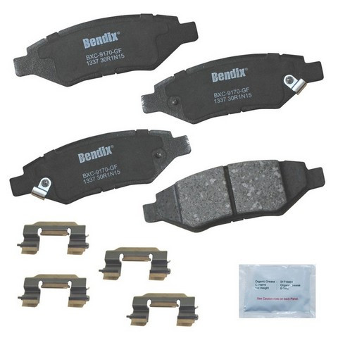 BENDIX PRIORITY 1 Disc Brake Pad Set P/N:CFC1337