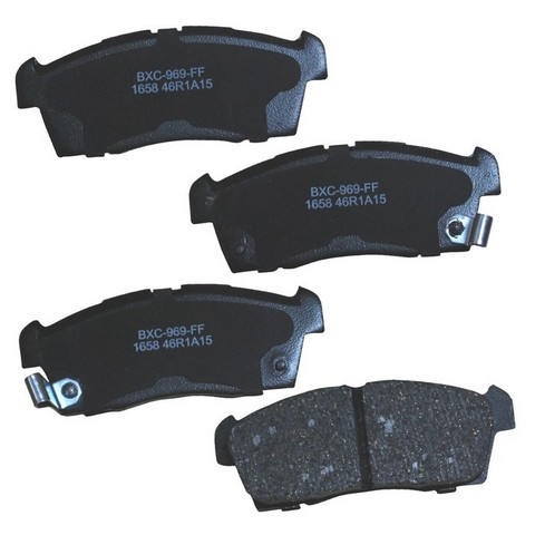 BENDIX PREMIUM Disc Brake Pad Set P/N:SBC1658