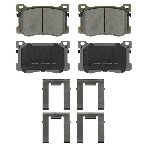 Wagner Brake Disc Brake Pad Set P/N:QC1799