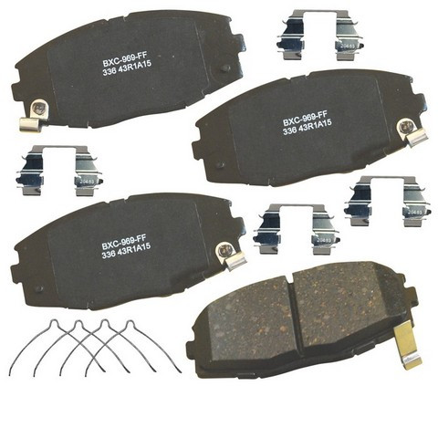 BENDIX PREMIUM Disc Brake Pad Set P/N:SBC336