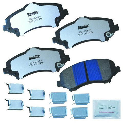 BENDIX FLEET METLOK Disc Brake Pad Set P/N:MKD1327FM
