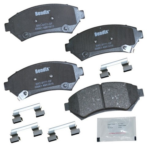 BENDIX PRIORITY 1 Disc Brake Pad Set P/N:CFC699K1