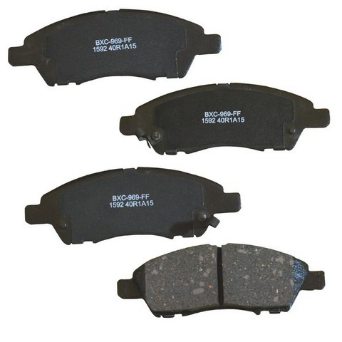 BENDIX PREMIUM Disc Brake Pad Set P/N:SBC1592