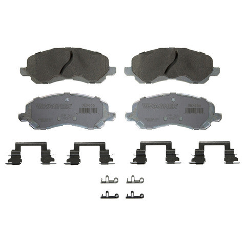 Wagner Brake Disc Brake Pad Set P/N:OEX866
