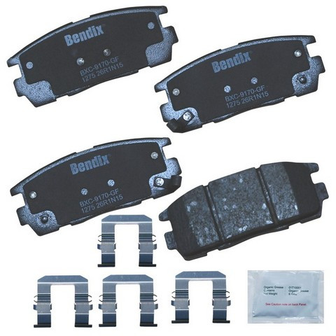 BENDIX PRIORITY 1 Disc Brake Pad Set P/N:CFC1275