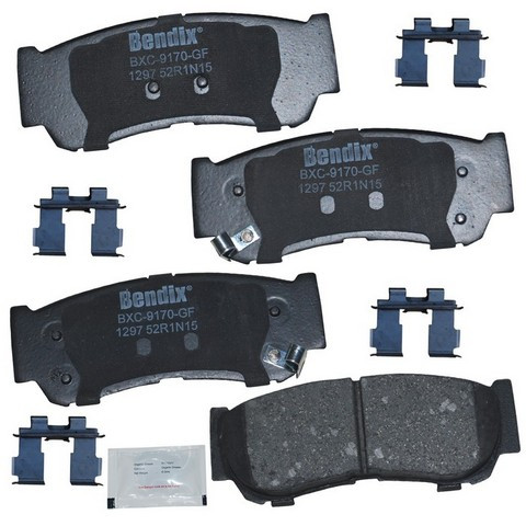 BENDIX PRIORITY 1 Disc Brake Pad Set P/N:CFC1297