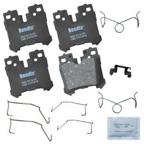 BENDIX PRIORITY 1 Disc Brake Pad Set P/N:CFC1283