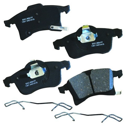 BENDIX PREMIUM Disc Brake Pad Set P/N:SBC1361