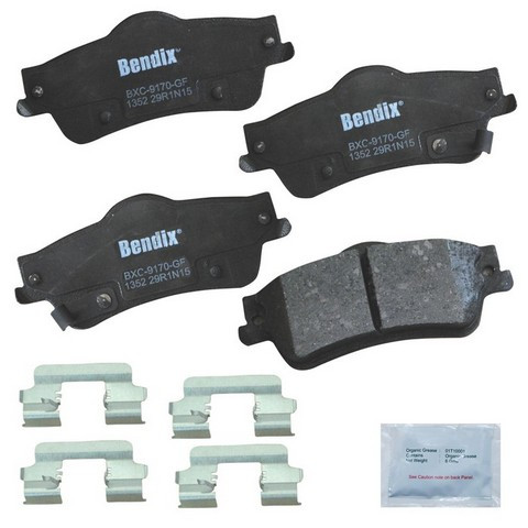BENDIX PRIORITY 1 Disc Brake Pad Set P/N:CFC1352