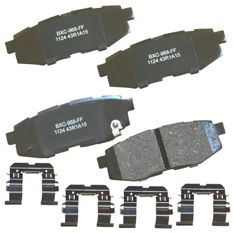 BENDIX PREMIUM Disc Brake Pad Set P/N:SBC1124