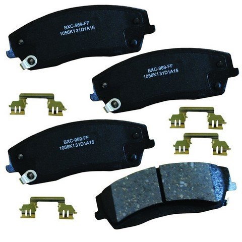 BENDIX PREMIUM Disc Brake Pad Set P/N:SBC1056K1