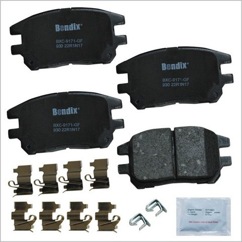 BENDIX PRIORITY 1 Disc Brake Pad Set P/N:CFC930