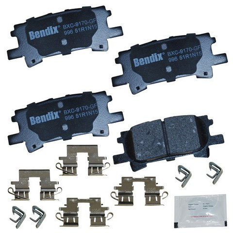 BENDIX PRIORITY 1 Disc Brake Pad Set P/N:CFC996
