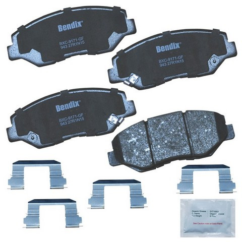 BENDIX PRIORITY 1 Disc Brake Pad Set P/N:CFC943
