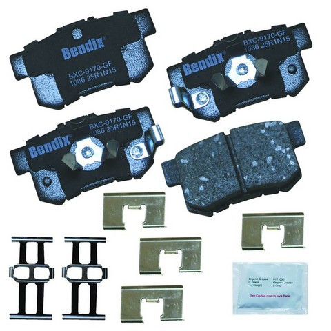 BENDIX PRIORITY 1 Disc Brake Pad Set P/N:CFC1086