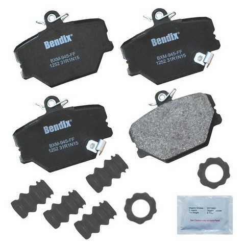 BENDIX PRIORITY 1 Disc Brake Pad Set P/N:CFM1252