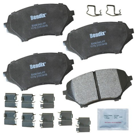 BENDIX PRIORITY 1 Disc Brake Pad Set P/N:CFM1179