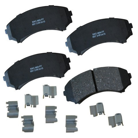 BENDIX PREMIUM Disc Brake Pad Set P/N:SBC867