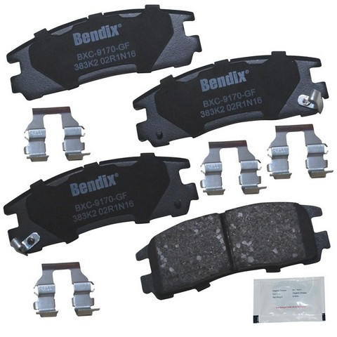 BENDIX PRIORITY 1 Disc Brake Pad Set P/N:CFC383K2