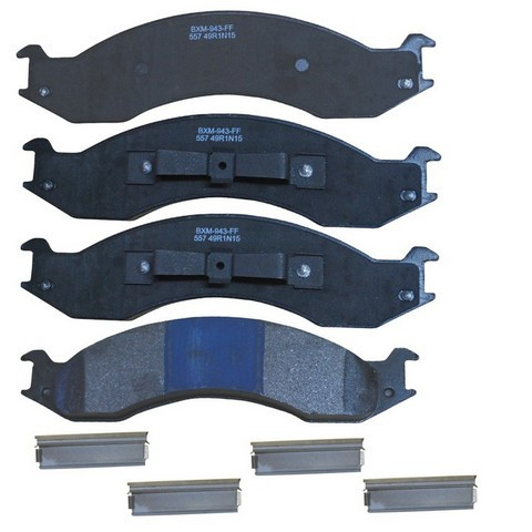 BENDIX PREMIUM Disc Brake Pad Set P/N:SBM557