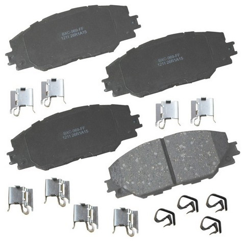 BENDIX PREMIUM Disc Brake Pad Set P/N:SBC1211