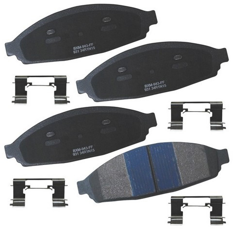 BENDIX PREMIUM Disc Brake Pad Set P/N:SBM931
