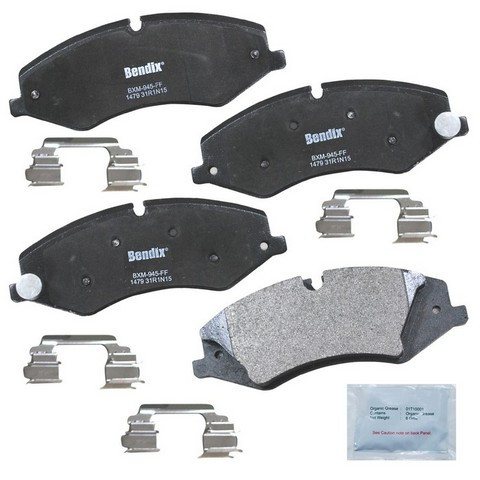 BENDIX PRIORITY 1 Disc Brake Pad Set P/N:CFM1479