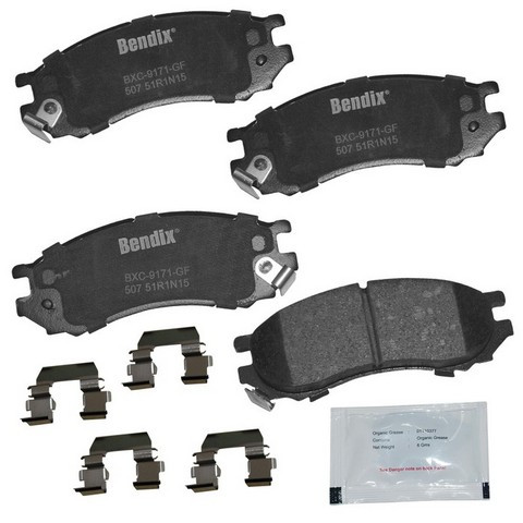 BENDIX PRIORITY 1 Disc Brake Pad Set P/N:CFC507