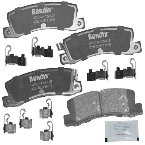BENDIX PRIORITY 1 Disc Brake Pad Set P/N:CFC325