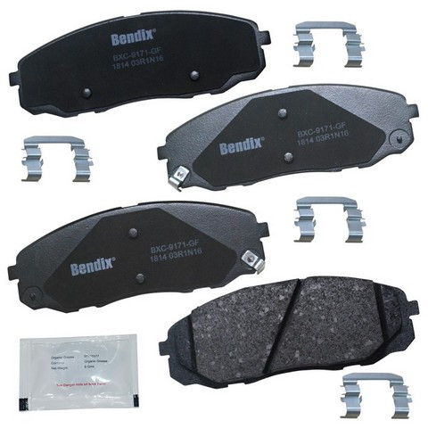 BENDIX PRIORITY 1 Disc Brake Pad Set P/N:CFC1814