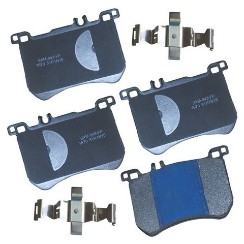 BENDIX PREMIUM Disc Brake Pad Set P/N:SBM1670