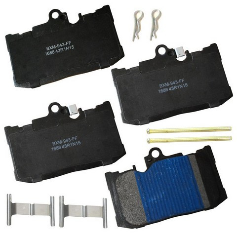 BENDIX PREMIUM Disc Brake Pad Set P/N:SBM1686