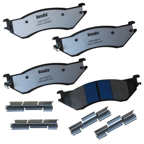 BENDIX FLEET METLOK Disc Brake Pad Set P/N:MKD702K2FM