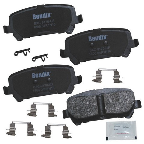 BENDIX PRIORITY 1 Disc Brake Pad Set P/N:CFC1806
