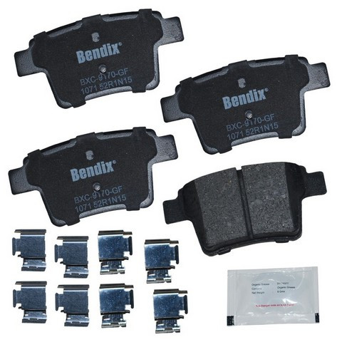 BENDIX PRIORITY 1 Disc Brake Pad Set P/N:CFC1071