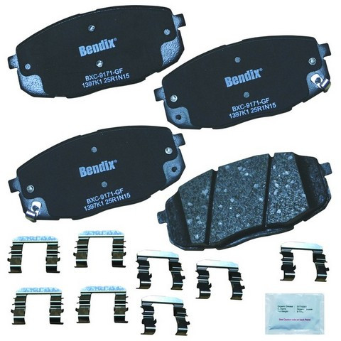 BENDIX PRIORITY 1 Disc Brake Pad Set P/N:CFC1397K1
