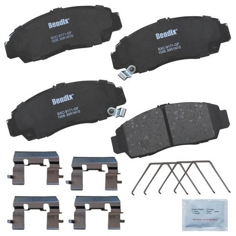 BENDIX PRIORITY 1 Disc Brake Pad Set P/N:CFC1506