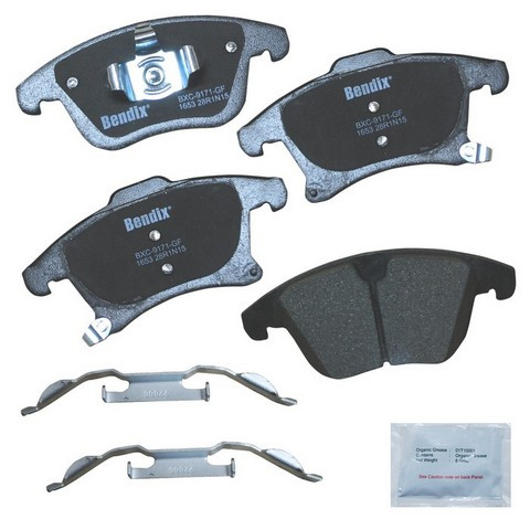BENDIX PRIORITY 1 Disc Brake Pad Set P/N:CFC1653