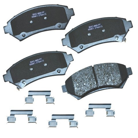 BENDIX PREMIUM Disc Brake Pad Set P/N:SBC699K1
