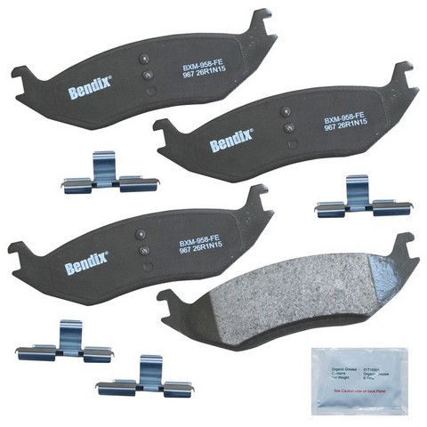 BENDIX PRIORITY 1 Disc Brake Pad Set P/N:CFM967