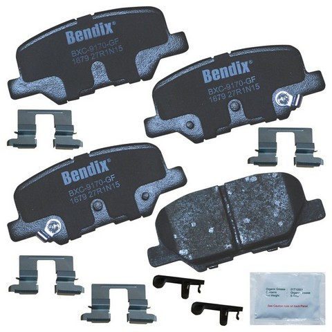 BENDIX PRIORITY 1 Disc Brake Pad Set P/N:CFC1679